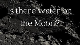 Water on the Moon