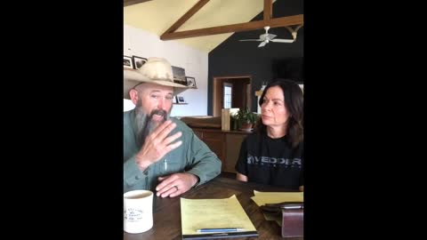 A Ranch Couple Discussion On The Constitution And Church And State