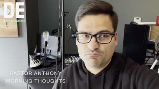 Morning Thoughts With Pastor Anthony, Days Of Sorrow