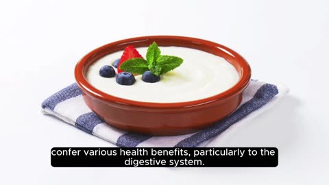 Greek yogurt is an excellent source of probiotics, which promote a healthy gut.❤️