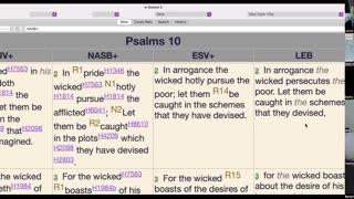 Psalms Part 1 - Lesson 3a
