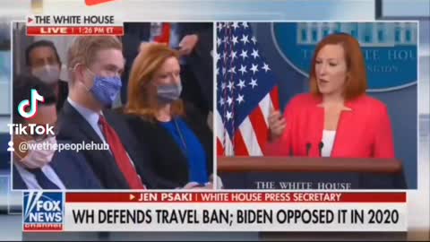 PSAKI CAN'T ANSWER WHY TRAVEL BAN ISN'T XENOPHOBIC