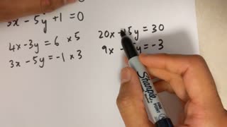 Grade 10 Math - Solving Equations Using Elimination (Lesson 1.4)