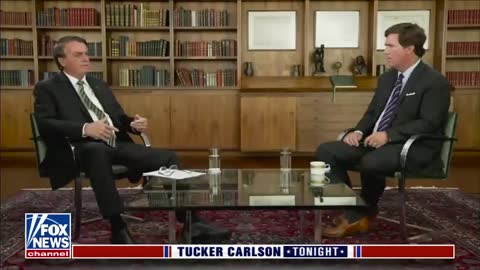 Brazilian president Jair Bolsonaro talks protection of life and faith with Tucker Carlson