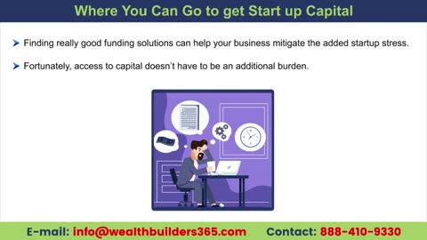 Where to go to get Start Up Capital