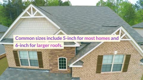 What Size Gutter is Right for Your Home?