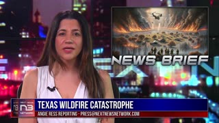 Texas Wildfire Turns Sky Into Fiery Hell