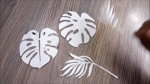 Cut Out A Piece Of Patterned Paper