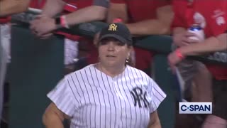 Losing Dem Rep FLIPS OFF Republicans During Baseball Game