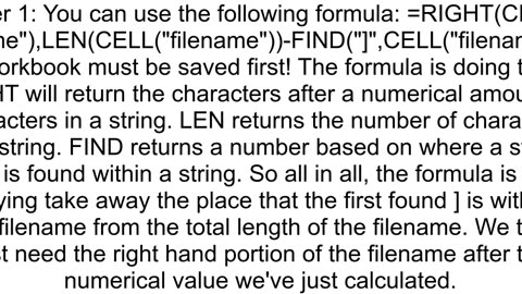 How to get sheet name using formula excel 2007