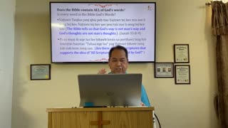 02 - Phau Bible Puas Muaj Tasnrho Vajtswv Cov Lus