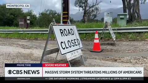 Massive storm system threatening millions across U.S.
