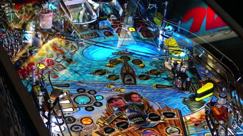 Stern Pinball's JAWS Lurks In The Amusement Expo 2024 Waters