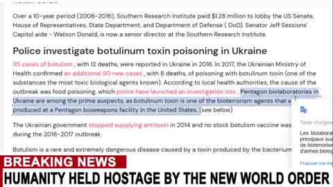 U.S. BIO WEAPONS LABS IN UKRAINE USED TO INFECT RUSSIA...THEY CAN KILL YOU FOR 29 CENTS