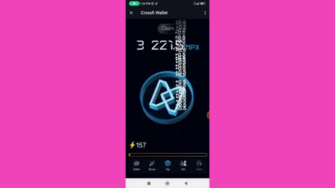 new wallet telegram mini app crossfi wallet mine mpx