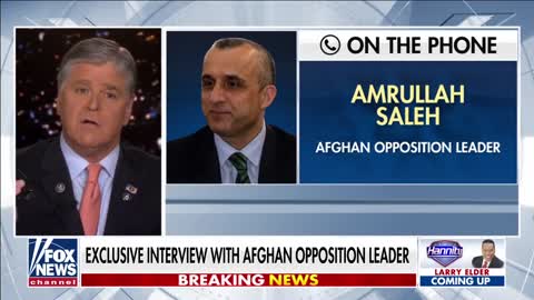 Hannity speaks with leader of Taliban opposition | Exclusive 694,266 viewsPremiered Aug 27, 2021