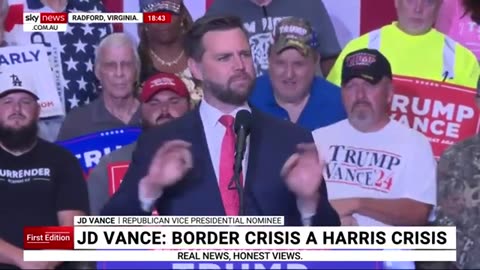 J.D. Vance NUKES Kamala Harris For Enabling The Border Crisis