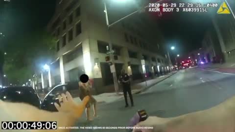 Baltimore police release bodycam footage of woman fighting an officer
