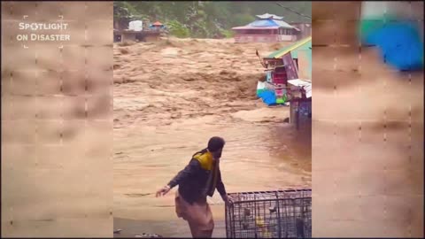 Natural Disasters caught on camera ranging from floods, earthquakes, Typhoon Hinnamnor