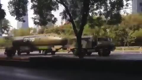 Chinese media released a video showing the deployment of Chinese DF5b intercontinental missiles