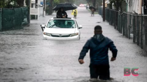 Heavy rain and ‘life-threatening flooding’ hit South Florida