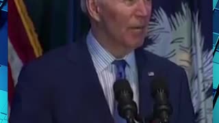 Biden in a haze of confusion thinks Donald Trump is the sitting President.