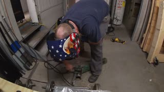 Multi Pass Welding Repair of Cracked Trencher Stabilizer Arm