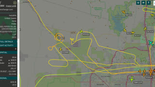 Mormon Mafia N416PA Aeroguard China, back over Morristown AZ - Oct 6th 2023