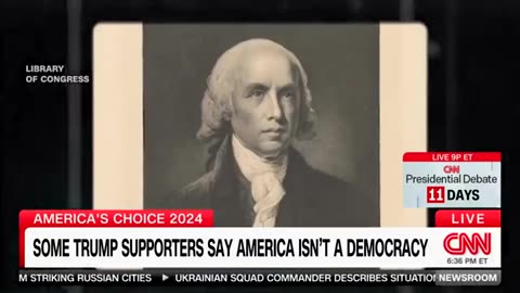 CNN Political Propaganda: Is America a Republic, or a Democracy?