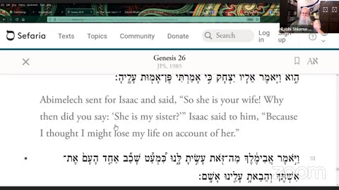 Weekly Parsha Reading (Toldot) and Chat with Rabbi Shlomo Nachman, BeitEmunah.org