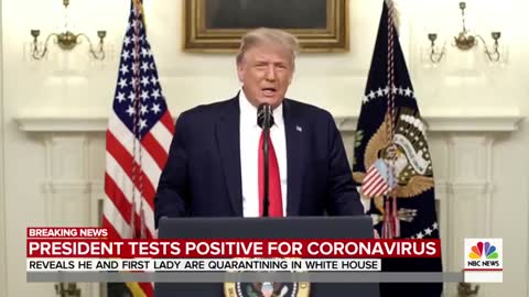 President Trump's and first Lady Test positive ftom covid 19