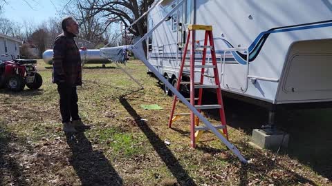 REPLACING THE R.V. AWNING, PART ONE (of 2)