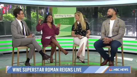 WWE Star Roman Reigns Talks SummerSlam Matchup, Family Life