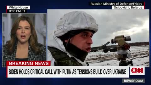 Biden warns Putin against Ukraine invasion during phone call