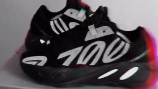 750Kicks Unboxing: Yeezy Boost 700 MNVN Triple Black with @Crystal.odl Style Outfits Kicks OOTD Fit