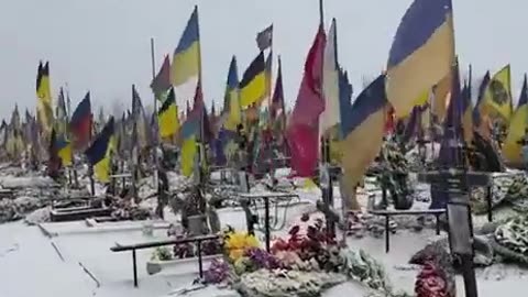 Vojenské hřbitovy na Ukrajině