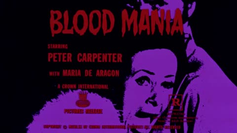 Trailer - Blood Mania - 1970