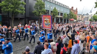12th July Battle of the Boyne Parade Belfast 2023 pt1