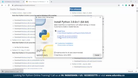 Python Installation In Windows 10 For Begginers