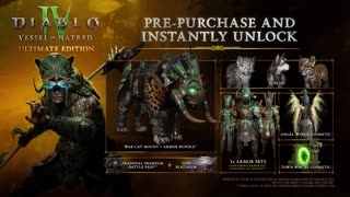 Diablo IV Vessel of Hatred Official Release Date Trailer