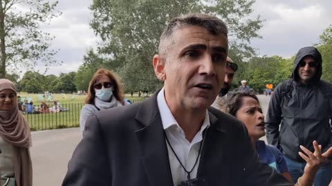(3) Ex-Muslim Preacher - Encourage Muslims - Speakers Corner Hyde Park London 9-