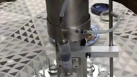 Whiskey Pouring Machine.