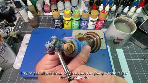 Using Craft Paint on Miniatures