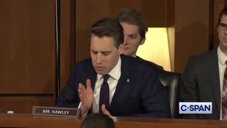 Sen. Josh Hawley: "My fundamental disagreement with Judge Jackson is not based on her character, her integrity or her accomplishments"