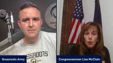 Grassroots Army Podcast Ep 299 Rep Lisa McClain On Why She Voted No to Oust The EX Speaker McCarthy
