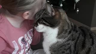 Little Girl And A Cat Are Real Proof That Pets Enrich Our Lives