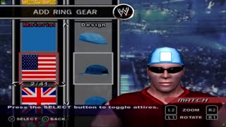 Original SmackDown! Vs. Raw PCSX2 Gameplay!!! (PS2 Emulator)