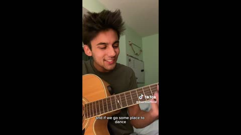 Itaronofficial on Tiktok Sings "Something Stupid"