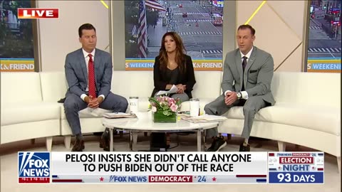 Pelosi responds to claims Biden is 'furious' at her 'He knows that I love him'