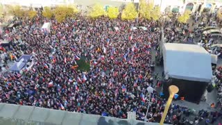 Absolutely massive protest in Prague